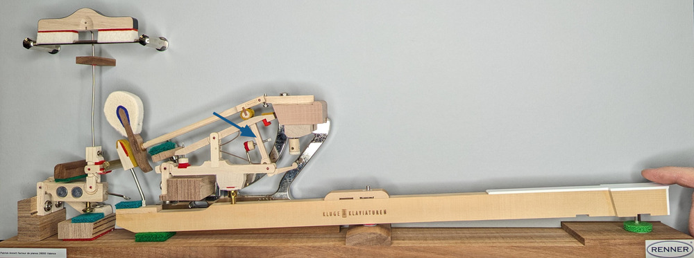 Détail bâton échappement