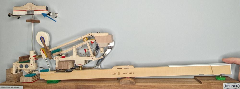 Détail étouffoir