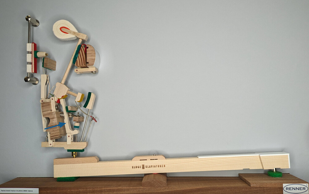 Détail bâton échappement